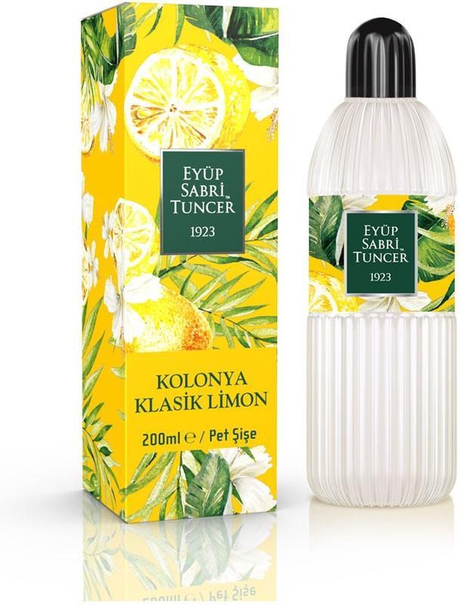 Goedkoopste Eyüp Sabri Tuncer – Citroen - Eau de Cologne – 200ml (Kolonya / Desinfectie / Aftershave