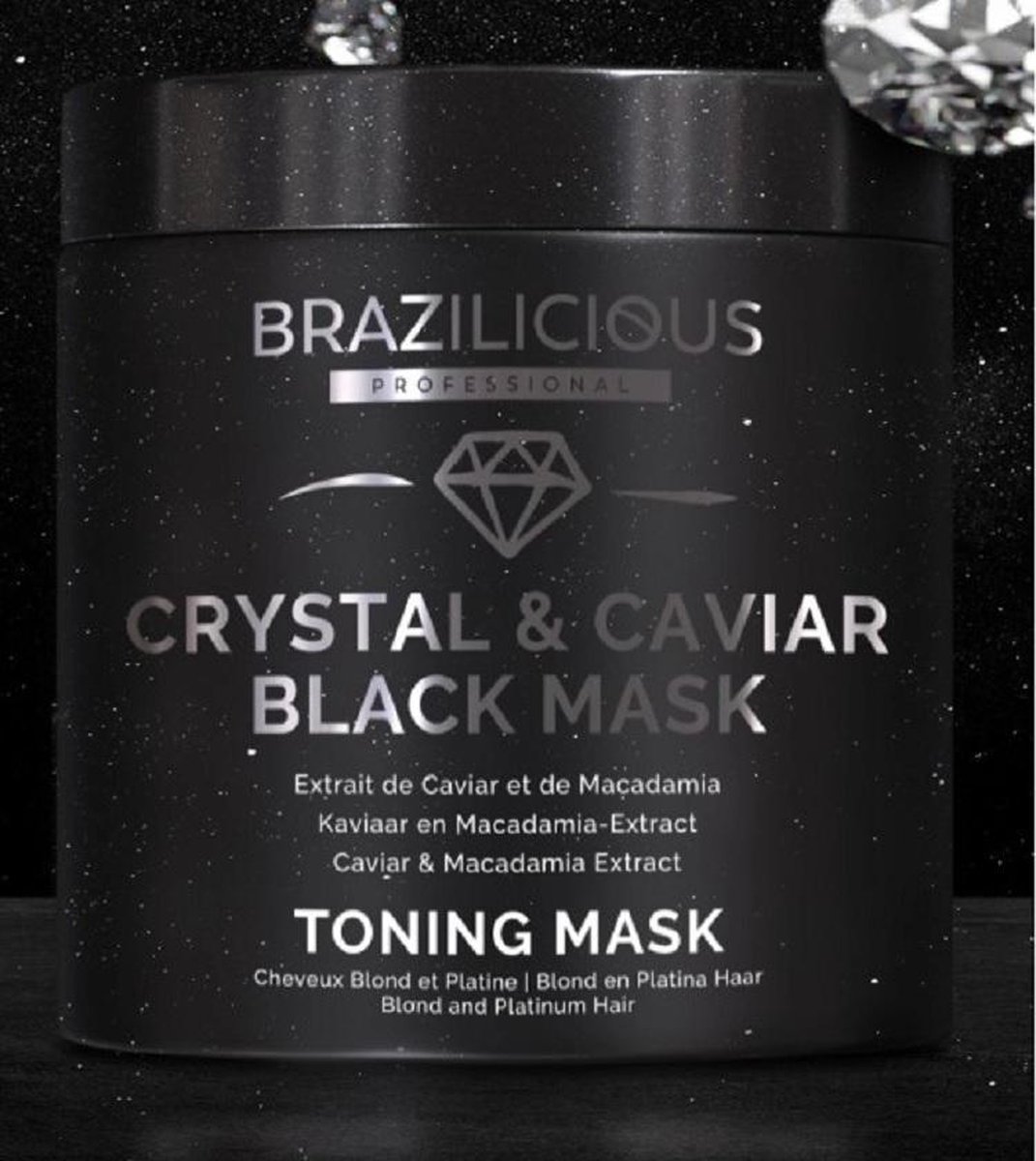 BraziliCious Anti- yellow Crystal & Caviar Mask 500 gr