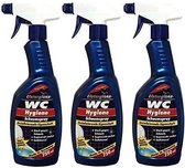 3 x 750ml Elsterglanz WC Hygiene Schuimspray, allesreiniger, WC-Reiniger