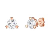 Gems München dames 925 sterling zilveren 1 Zirconia One Size Roségoud 32015481