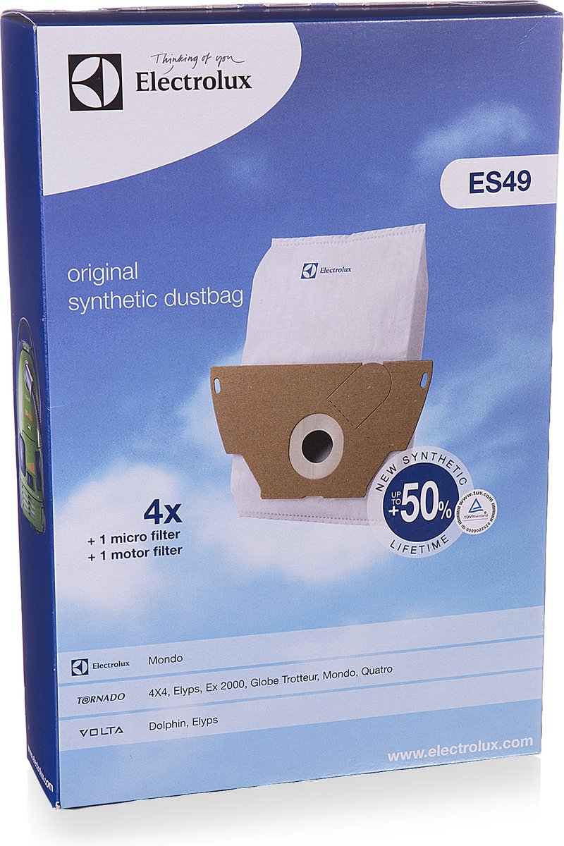 Electrolux stofzuigerzakken ES49