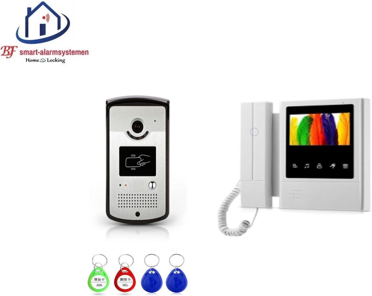Home-Locking videofoon met 1 binnen paneel.DT-2202-1-1