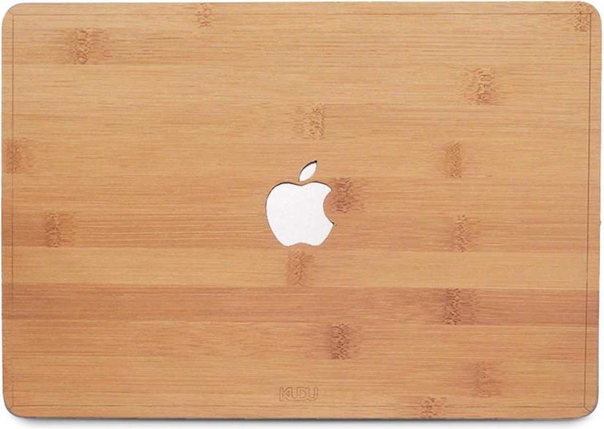 Kudu MacBook Air 13 Inch (2012-2017) SKIN - Restyle jouw MacBook met écht hout - Gemakkelijk aan te brengen - Handgemaakt in NL - Bamboe