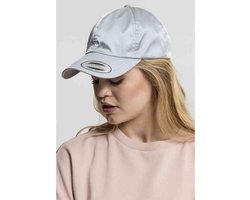 Flexfit - Low Profile Satin Cap silver one size Pet - Zilverkleurig