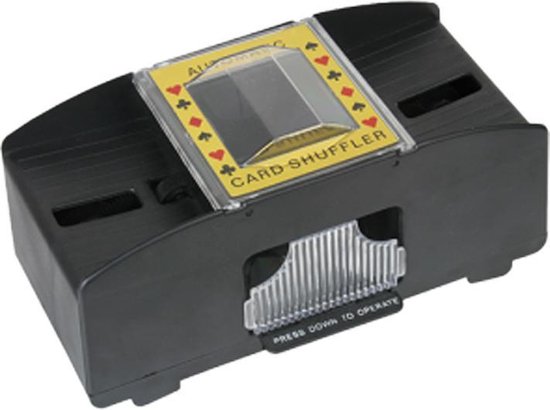 Kaartenschudmachine op batterijen - Speelkaarten Schudder Kaartenschudder  Kaarten... | bol.com