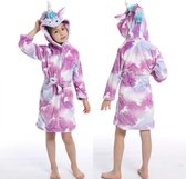 Badjas voor kinderen | model Unicorn Dream |Maat 130cm