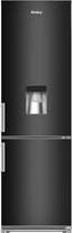 Amica AF8281DN Koel-Vriescombinatie Zwart met gekoeld water-dispenser