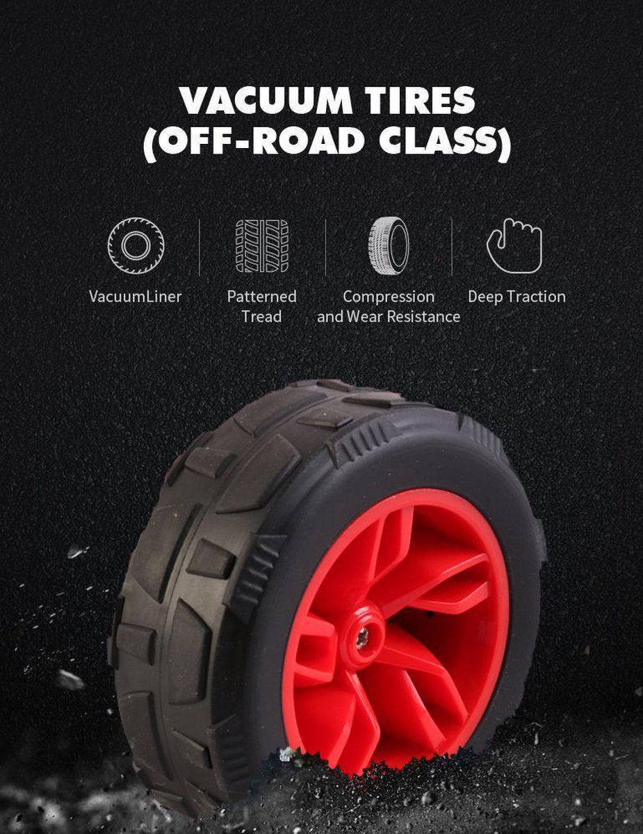 HyperWheels - Bestuurbare Auto voor Jongens - Speelgoed Stuntauto voor Binnen of Buiten - Rood met Zwart - incl. 2 accu's — afbeelding 13