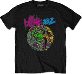 Blink182 Heren Tshirt -S- Overboard Event Zwart