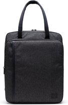 Travel Tote - Black Crosshatch / Zwart