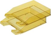 HAN HA-1026-X-25 Brievenbak A4 Standaard Transparant Geel