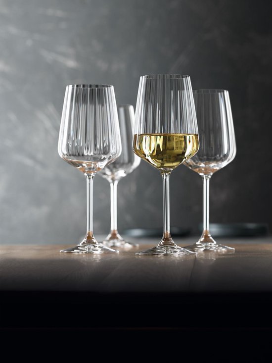 Spiegelau - Wijnglas witte wijn Lifestyle 440ml (set van 4) - Wijnglazen |  bol.com