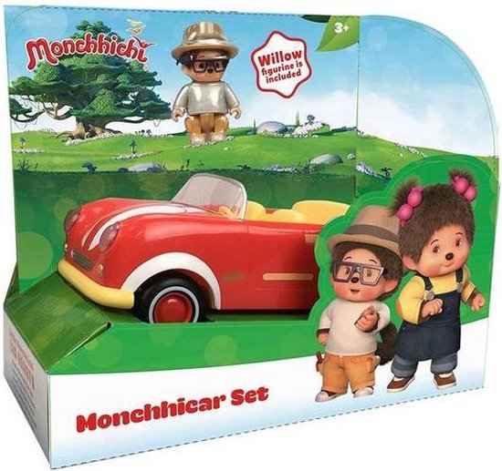 | Silverlit Monchhichi Auto met Willow Speelfigurenset Toychamp | Monchhichi Auto met Willow