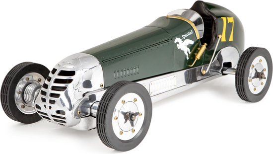 Authentic Models - Auto BB Korn - Model Auto - miniatuur auto - Race Auto - Hand gemaakt - Groen