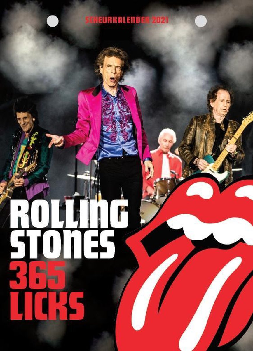 Rolling Stones 365 licks Scheurkalender 2021