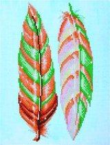 Diamond Dotz® Feather Whispers - Diamond Painting (36x45 cm)