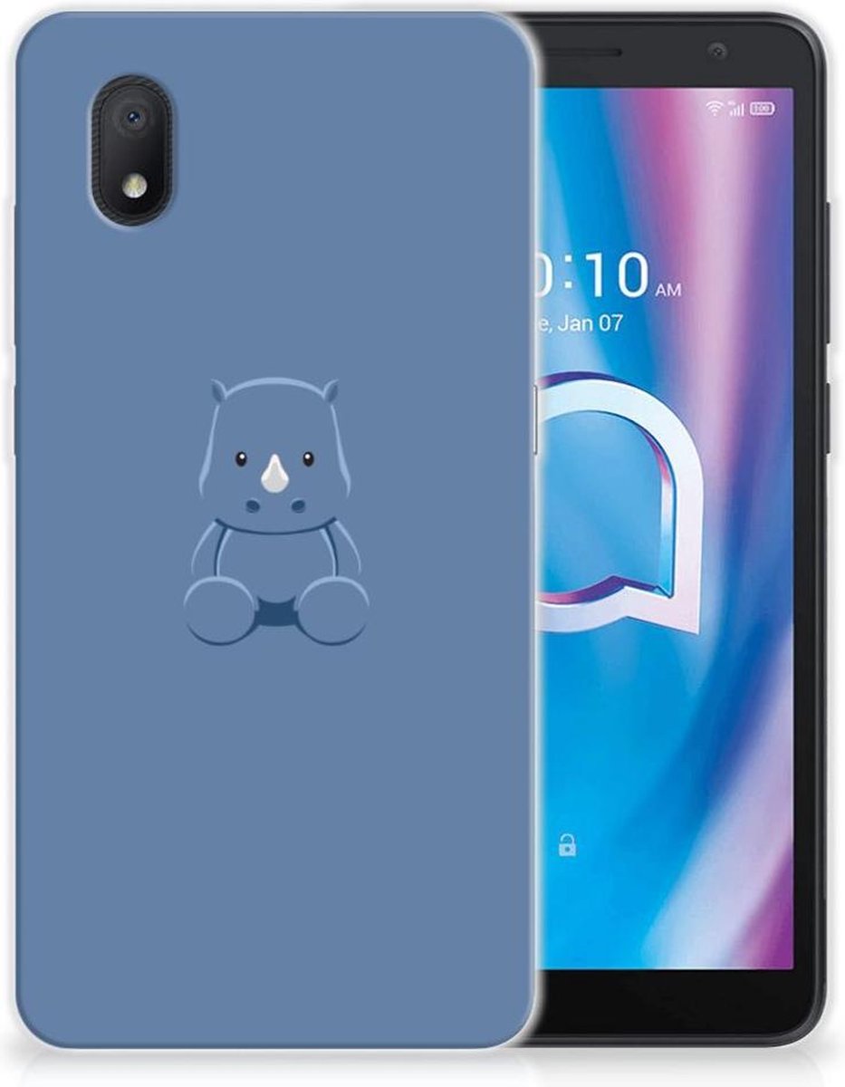 Alcatel 1B (2020) Telefoonhoesje met Naam Baby Rhino