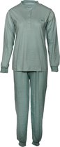 Lunatex tricot dames pyjama 4144  - L  - Groen