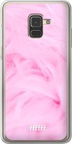 Samsung Galaxy A8 (2018) Hoesje Transparant TPU Case - Cotton Candy #ffffff