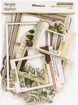 Simple Stories Vintage Great Escape Layered Frames Die-Cuts 6/Pkg (VGE13220)