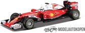 Ferrari Racing SF16H S. Vettel 1/32 Bburago - Modelauto - Schaalmodel - Model auto - Miniatuurauto - Miniatuur auto - Formule 1 - Raceauto Racewagens
