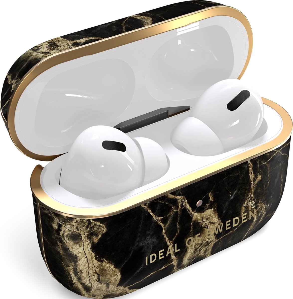 iDeal of Sweden - Apple Airpods Pro case 191 - Golden Smoke Marble