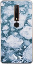 Nokia X6 (2018) Hoesje Transparant TPU Case - Arctic #ffffff