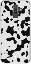 Samsung Galaxy J8 (2018) Hoesje Transparant TPU Case - Dalmation Print #ffffff