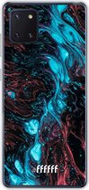 Samsung Galaxy Note 10 Lite Hoesje Transparant TPU Case - River Fluid #ffffff