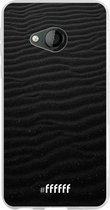 HTC U Play Hoesje Transparant TPU Case - Black Beach #ffffff