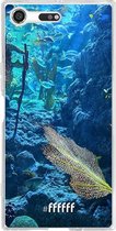 Sony Xperia XZ Premium Hoesje Transparant TPU Case - Coral Reef #ffffff