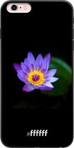 iPhone 6 Plus Hoesje TPU Case - Purple Flower in the Dark #ffffff