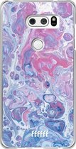 LG V30 (2017) Hoesje Transparant TPU Case - Liquid Amethyst #ffffff