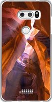 LG V30 (2017) Hoesje Transparant TPU Case - Sunray Canyon #ffffff