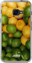 Samsung Galaxy Xcover 4 Hoesje Transparant TPU Case - Lemon & Lime #ffffff