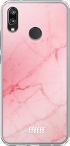 Huawei P20 Lite (2018) Hoesje Transparant TPU Case - Coral Marble #ffffff