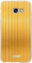 Samsung Galaxy A3 (2017) Hoesje Transparant TPU Case - Bold Gold #ffffff