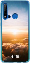 Huawei P20 Lite (2019) Hoesje Transparant TPU Case - Cloud Sunset #ffffff