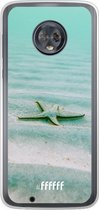 Motorola Moto G6 Hoesje Transparant TPU Case - Sea Star #ffffff