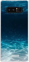 Samsung Galaxy Note 8 Hoesje Transparant TPU Case - Lets go Diving #ffffff