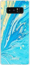 Samsung Galaxy Note 8 Hoesje Transparant TPU Case - Endless Azure #ffffff