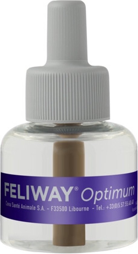 Feliway Optimum - Navulling - flacon 48ml - Anti-stress Kat - Feliway