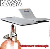 Comforter|topper NASA-VISCO-Traagschuim topmatras|6,5cm dik|CoolTouch VISCO VENTI-foam Topdek matras 180x200 cm