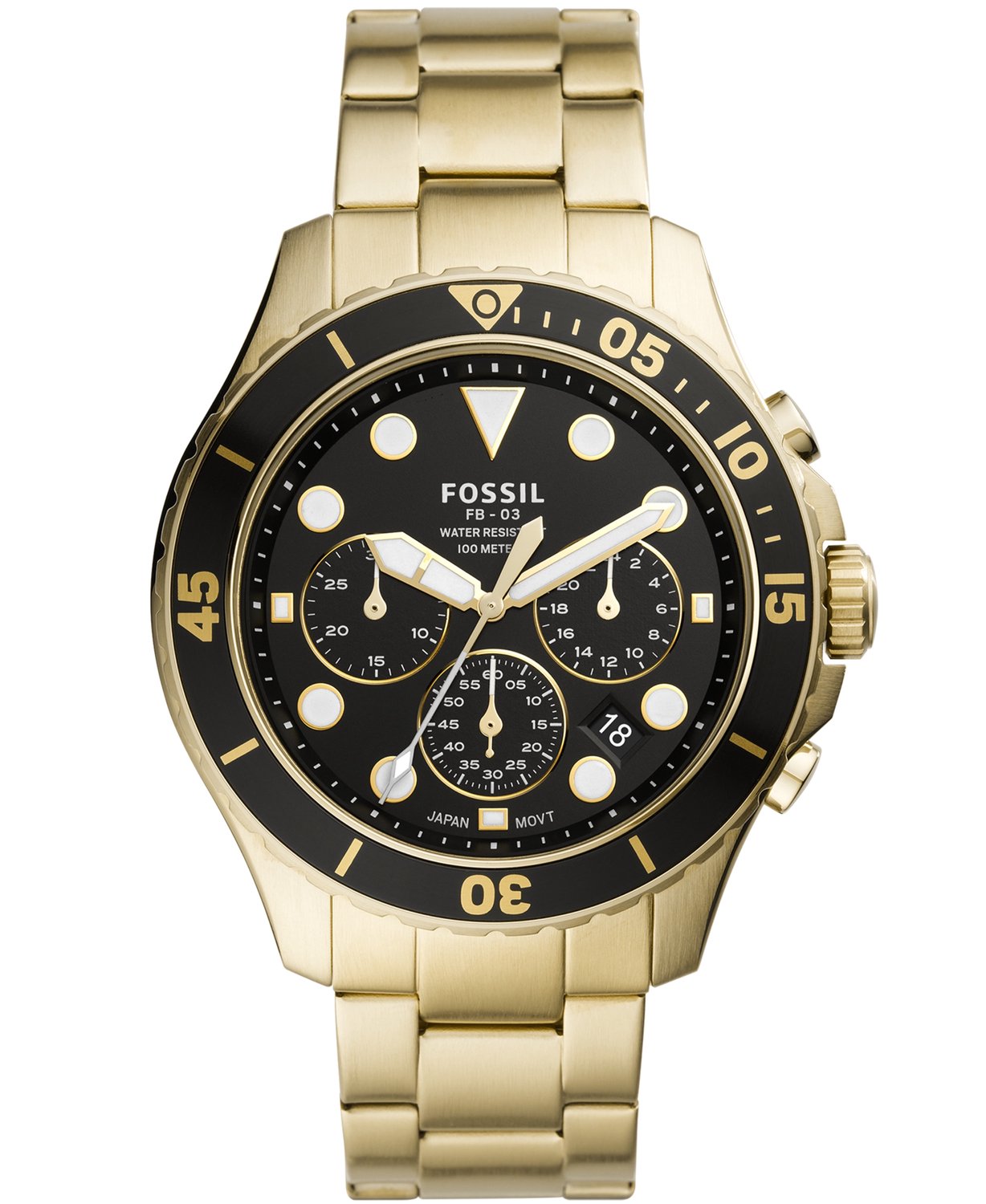 Fossil FB - 03 FS5727 Herenhorloge