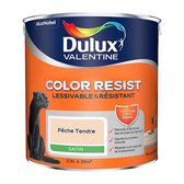 Dulux Valentine Color Resist - Muur&houtwerkverf - 'ZACHTE PERZIK' Satin 2.5L