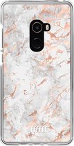 Xiaomi Mi Mix 2 Hoesje Transparant TPU Case - Peachy Marble #ffffff