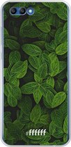 Honor 10 Hoesje Transparant TPU Case - Jungle Greens #ffffff