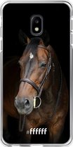 Samsung Galaxy J3 (2017) Hoesje Transparant TPU Case - Horse #ffffff