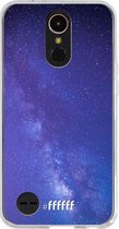 LG K10 (2017) Hoesje Transparant TPU Case - Star Cluster #ffffff