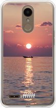 LG K10 (2018) Hoesje Transparant TPU Case - All By Myself #ffffff